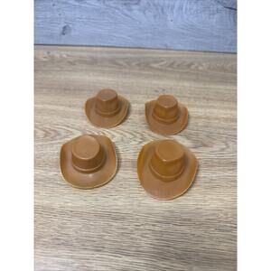 1999 Dragon Model LTD Western Cowboy Hat Only ~Set Of 4